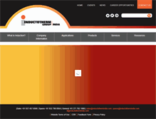 Tablet Screenshot of inductothermindia.com